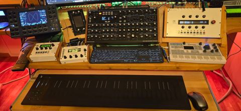 Der Arbeitsplatz für eigene Musik